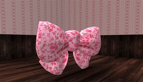 Second Life Marketplace - Pink_Flower_Ribbon bow