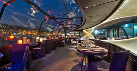 Seine River Lunch and Dinner Cruise by Bateaux Parisiens