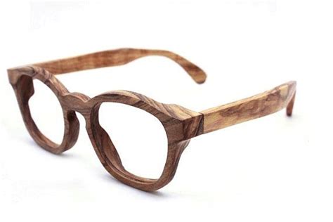 Olive Wood Wooden Prescription Glasses Frames Eyewear COVER-M - Etsy ...