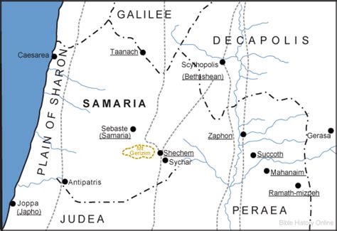 Biblical Geography: Samaria