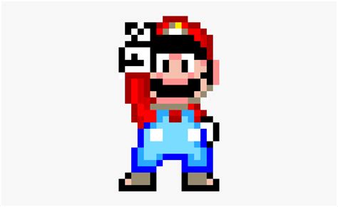 Mario Pixel Art Png, Transparent Png , Transparent Png Image - PNGitem