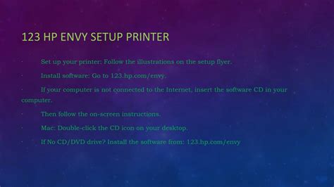 PPT - 123 HP Envy - 123 HP Printer Setup Installation and Support PowerPoint Presentation - ID ...