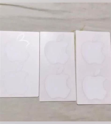 Original Apple logo white sticker, Hobbies & Toys, Stationery & Craft, Art & Prints on Carousell