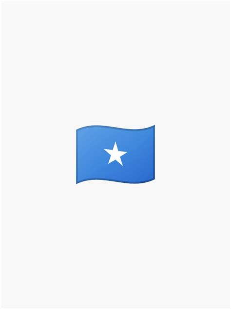 "Emoji Flag Somalia" Sticker by Stickypegatinas | Redbubble