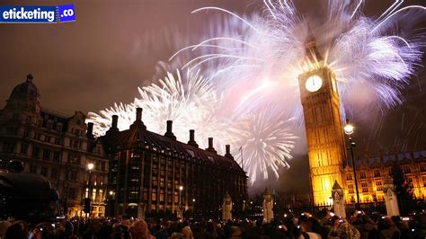 London New Year Eve Fireworks- Counting Down to 2024 Iconic