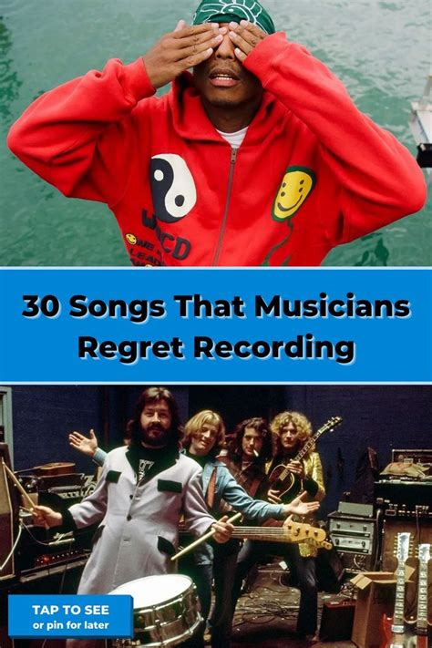 30 songs that musicians regret recording – Artofit