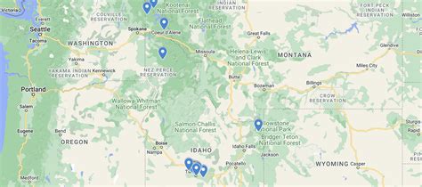 Idaho Waterfalls Map – Details and Info on Falls Throughout ID