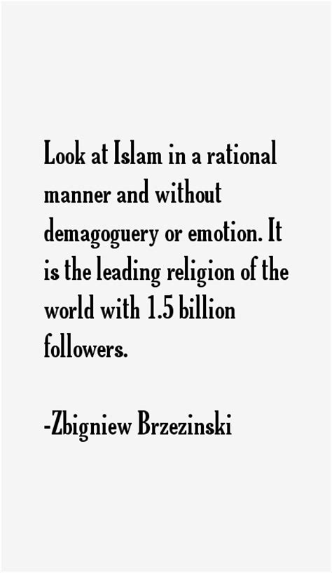 Zbigniew Brzezinski Quotes & Sayings