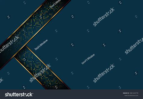 Navy Blue Background Glitter Gold Copy Stock Illustration 1881443770 | Shutterstock