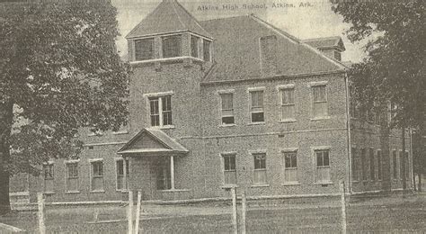 Atkins High School in 1908. The building was built during the late 1890s. | Arkansas state ...