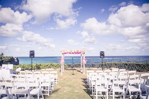 Barbados Beach Cliff Wedding Ceremony