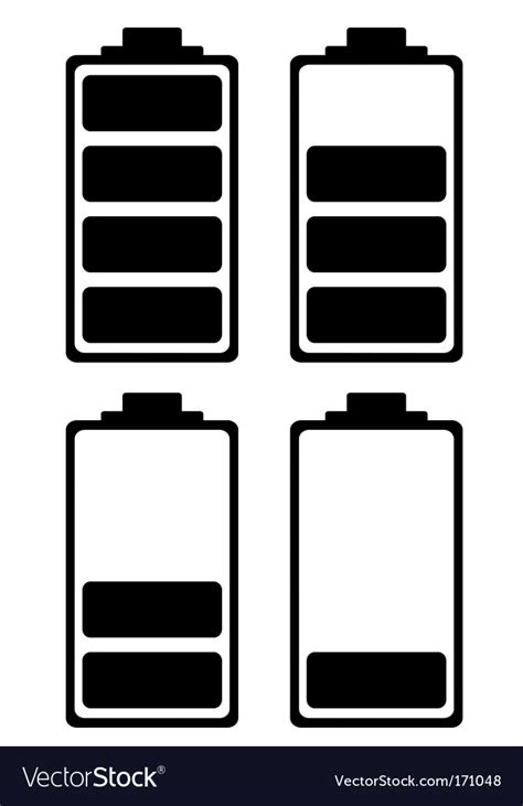 Battery icon Royalty Free Vector Image - VectorStock