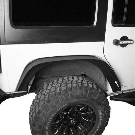 Jeep JK Flat Fender Flares Steel Fender Flares for 2007-2018 Jeep ...