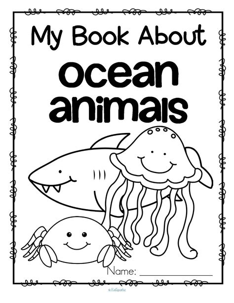 Free Printable Ocean Animals Worksheets - Printable Calendars AT A GLANCE