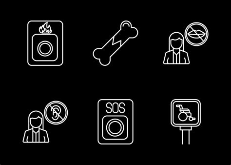 Accessibility Vector Icon Set 17483060 Vector Art at Vecteezy