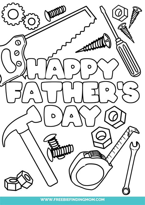 Free Printable Father's Day Coloring Pages