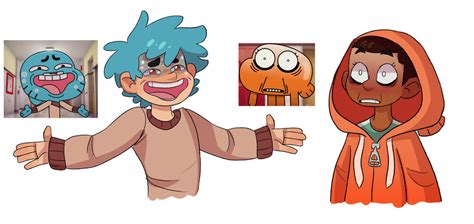 Gumball and Darwin human by Lab-Gr0wn-Lambs on DeviantArt