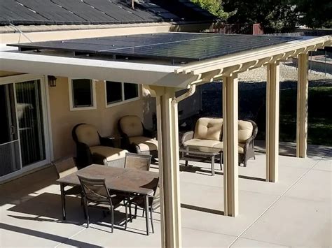 7 creative ideas for solar canopies and carports | Solar pergola, Solar patio, Solar panels ...