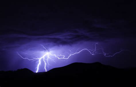 Electric Blue Lightning Storm as seen from Los Osos, Elfin… | Flickr