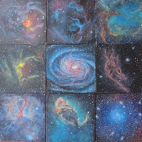 Nebula Painting Acrylic at PaintingValley.com | Explore collection of ...