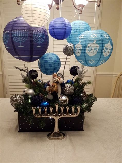 Chanukkah centrepiece