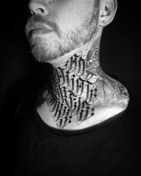 60 Creative and Bold Neck Tattoos | Art and Design