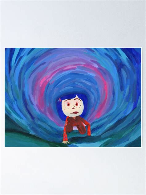 "Coraline - The Tunnel" Poster for Sale by annie1617 | Redbubble