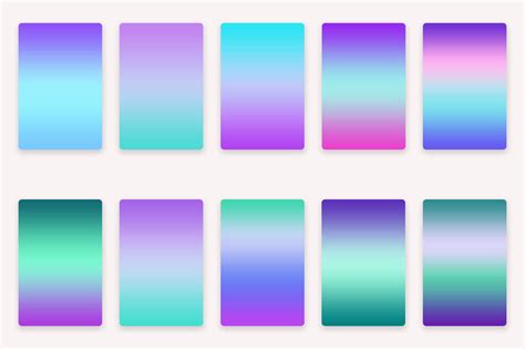 Teal And Purple Gradients - Creative Finest