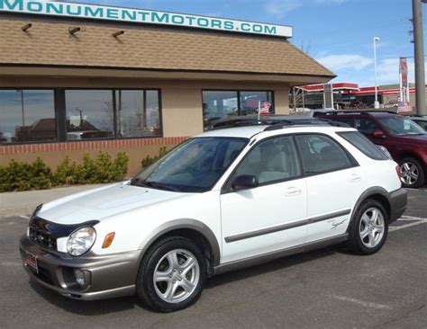 2002 SUBARU Impreza Outback Sport wgn 08/27/11 Chavez Brown » MonumentMotors.com