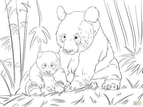 Kids Panda Bear Coloring Pages Fresh On Remodelling Gallery Coloring Ideas | Bear coloring pages ...