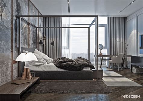 grey and neutral master bedroom palette | Interior Design Ideas