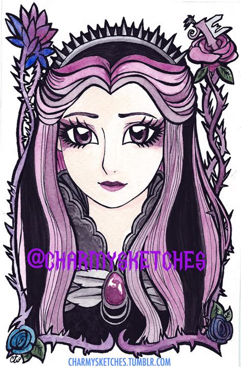 Raven Queen Fan Art by Chibikyo7 on DeviantArt