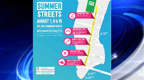 New York City DOT announces 'Summer Streets 2015' dates, activities ...