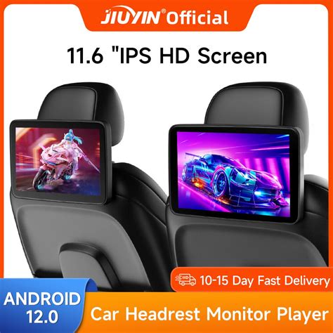 Car Headrest Android Touch Screen Monitor Tablet To Automobile Rear ...