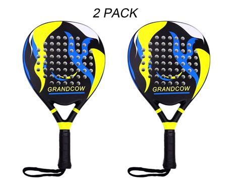 Buy GRANDCOW Paddle Tennis Racket Carbon Fiber Power Lite Pop Tennis ...