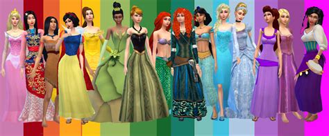 The Enchanted Dominion Sims 4 Disney Princesses,... - Little J