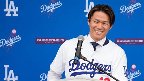 Yoshinobu Yamamoto joins the Los Angeles Dodgers, vows to compete for ...