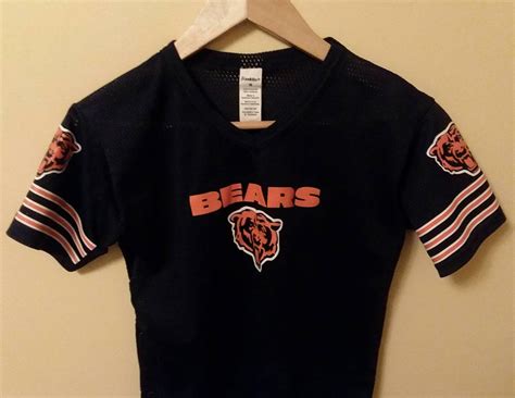 Chicago Bears Jersey NFL Chicago Bears Football Jersey Mesh | Etsy