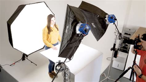 Using Three Light Setup for the Perfect White Background Headshot ...