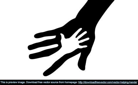 Helping Hands Free Vector | 123Freevectors