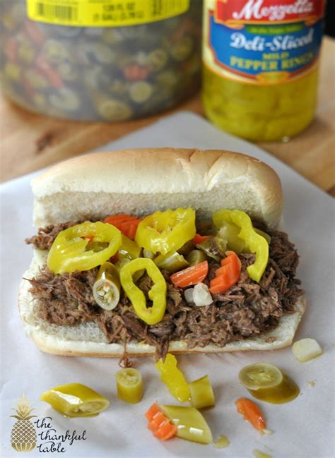 the thankful table » Blog Archive » Chicago~Style Italian Beef Sandwiches