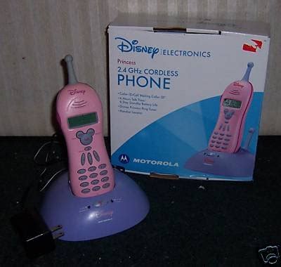 Disney Motorola Princess 2.4 GHz cordless Phone! Pink! | #40897974