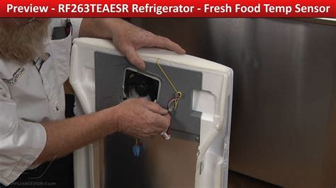 Samsung Refrigerator - Too Warm in Fridge - Fresh Food Temp Sensor ...