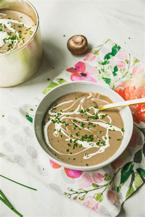 Creamy Mushroom Bisque | Recipe | Mushroom bisque, Creamy mushrooms ...