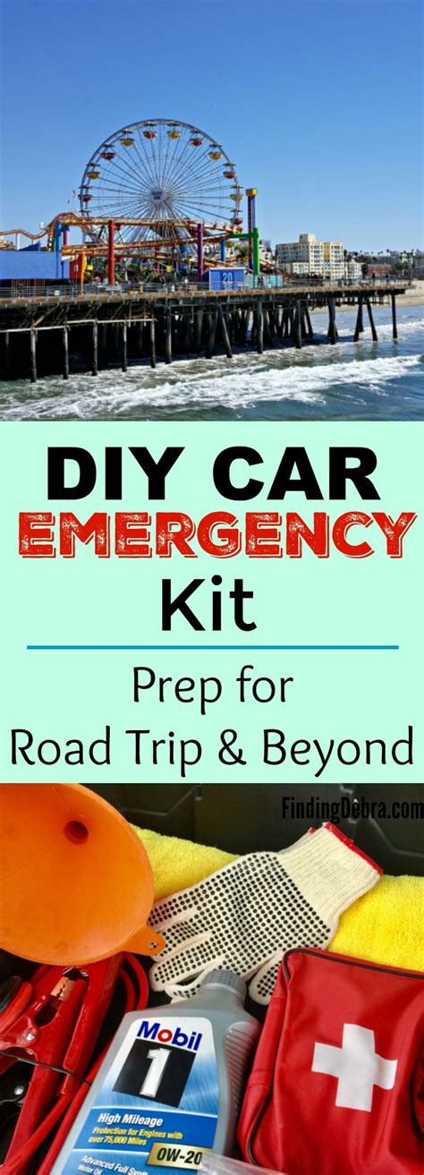 DIY Car Emergency Kit - Prep for your Road Trip - Finding Debra