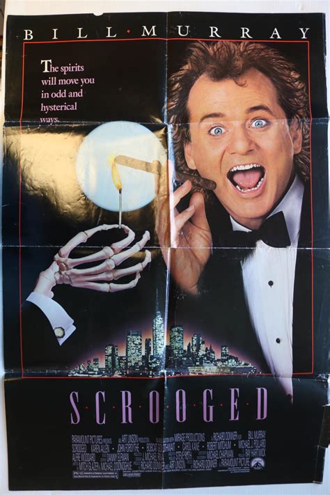 Scrooged Movie Poster