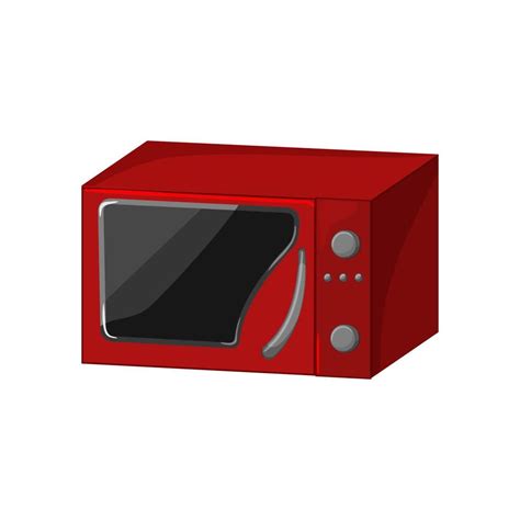 appliance microwave oven cartoon vector illustration 17416344 Vector ...