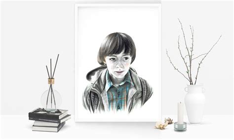 Will Byers/Limited Edition/Hand Drawing by Wil Shrike – Wil Shrike Art