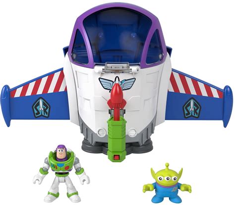 Imaginext Disney Pixar Toy Story Buzz Lightyear Space Mission Action ...