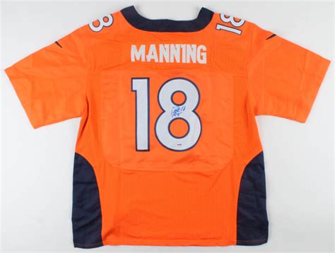 Peyton Manning Signed Broncos Jersey (PSA COA) | Pristine Auction